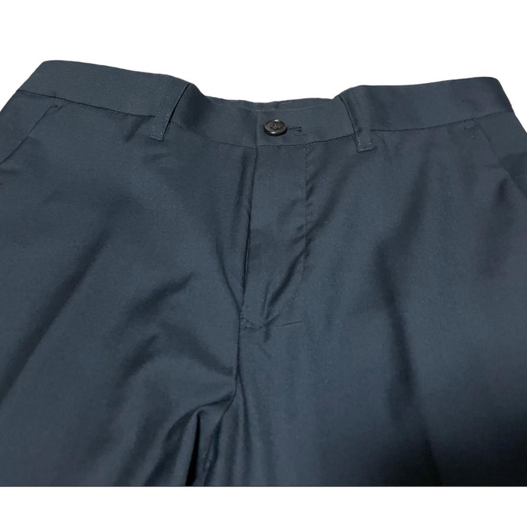 ナノユニバース　セットアップ　ネイビー　テーラードジャケット　テーパードパンツ