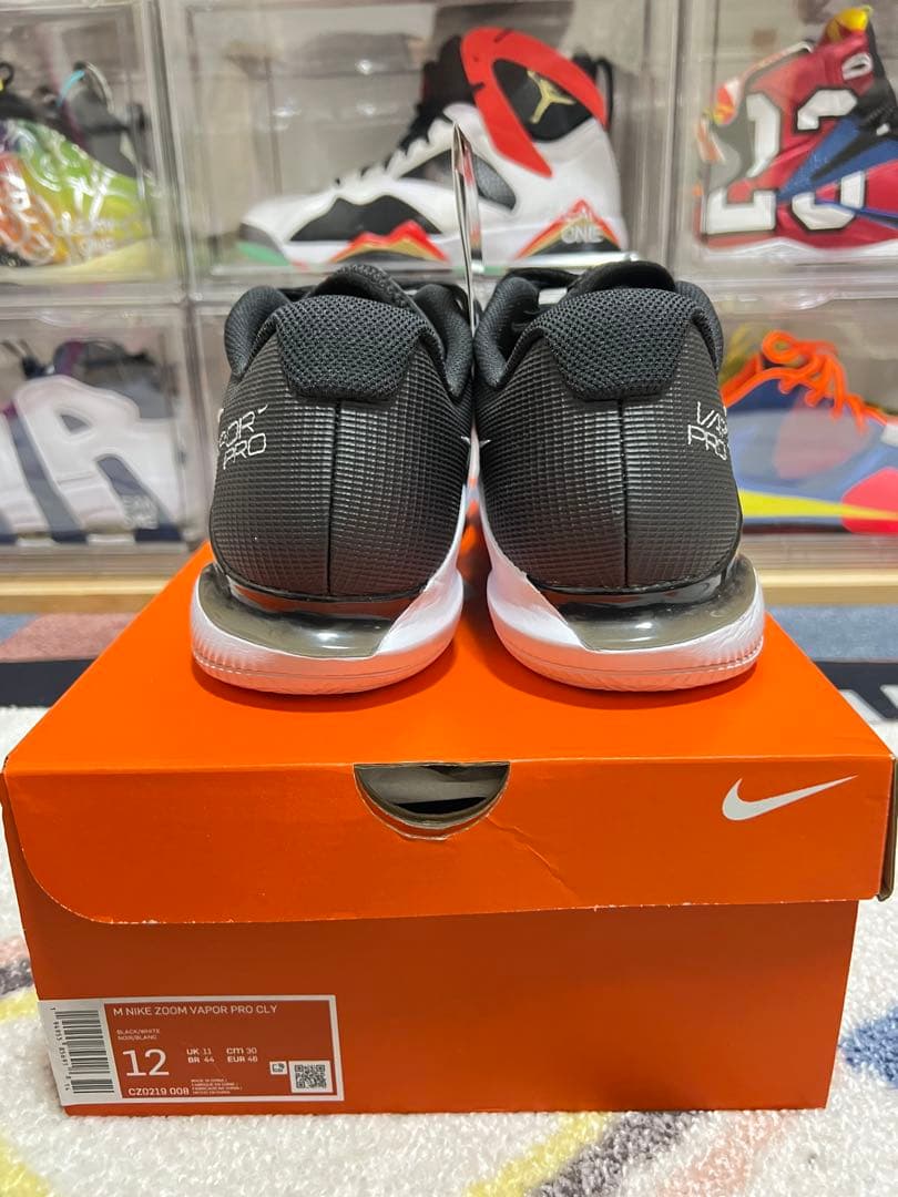 Nike Vapor テニスシューズ ブラック/ホワイト 30cm
