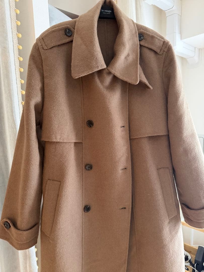 2025 Herlipto新作Wool-Blend Trench Coat