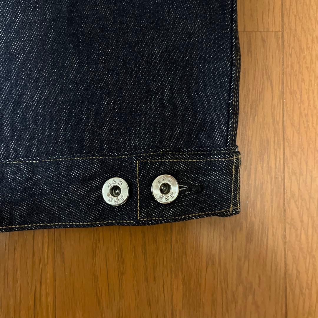 reddish brown デニムジャケット lot246 サイズ38