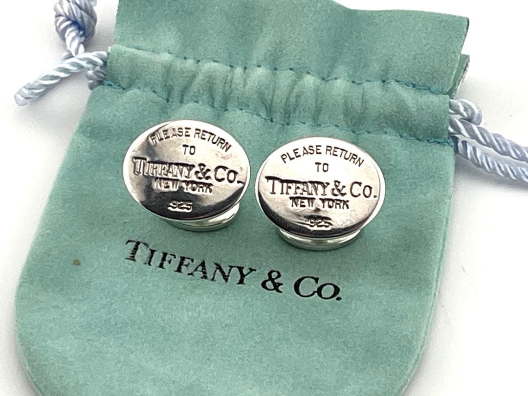 c928 ティファニー　リターントゥ　カフス　カフリンクス　シルバー　925
