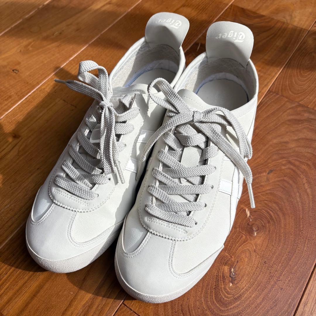 オニツカタイガー メキシコ66 23.5cm ホワイトグレー