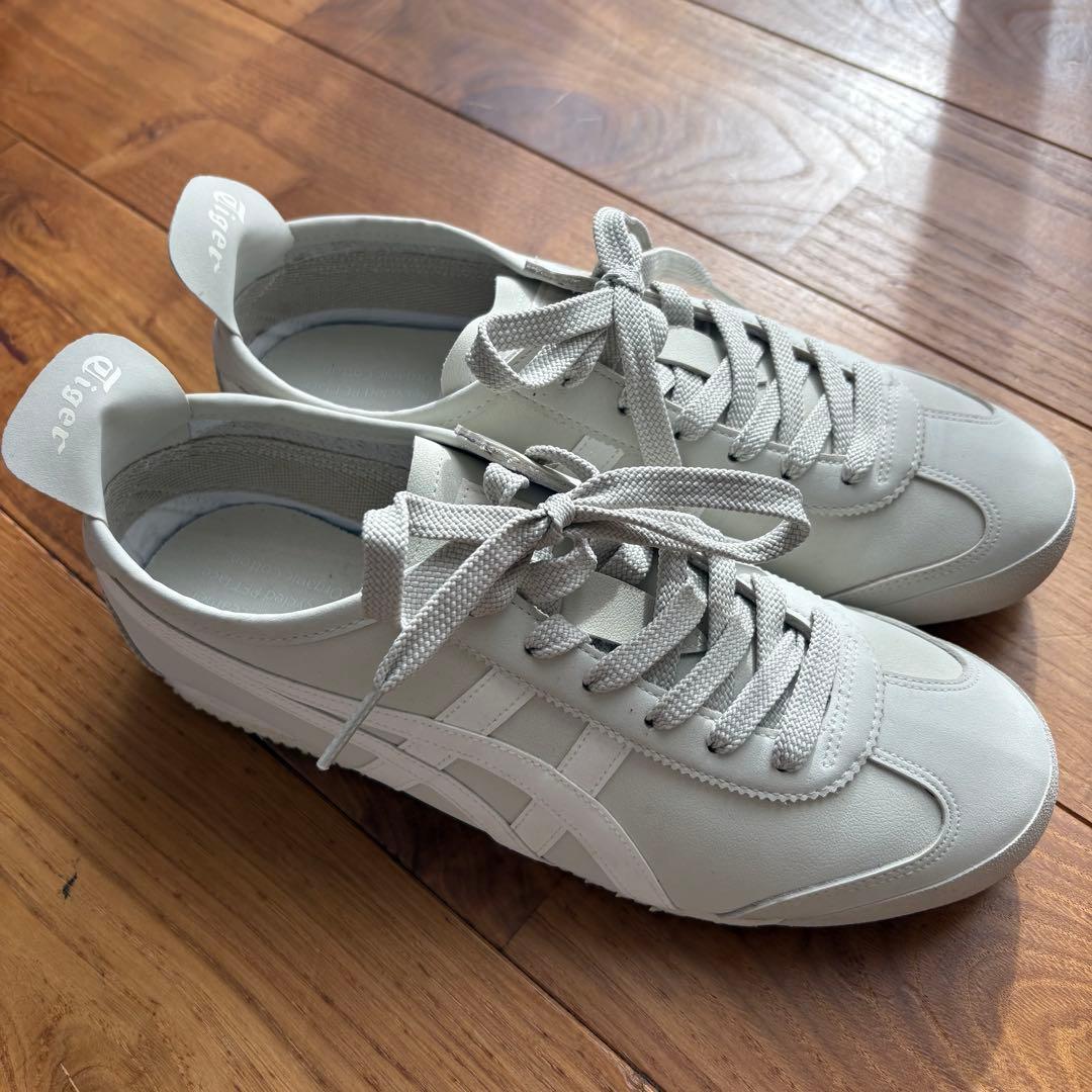 オニツカタイガー メキシコ66 23.5cm ホワイトグレー