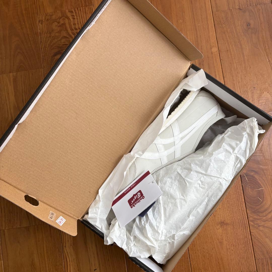 オニツカタイガー メキシコ66 23.5cm ホワイトグレー