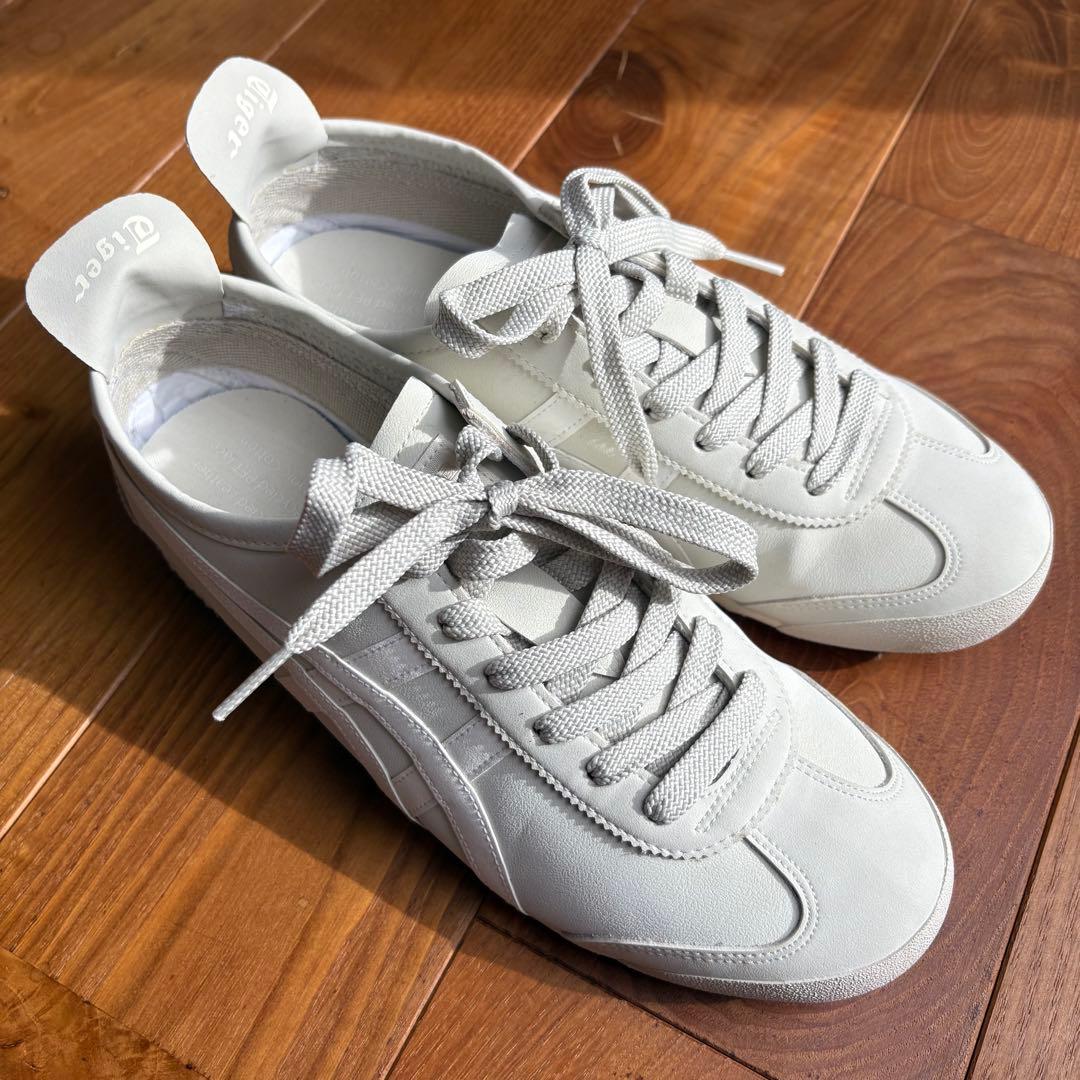 オニツカタイガー メキシコ66 23.5cm ホワイトグレー