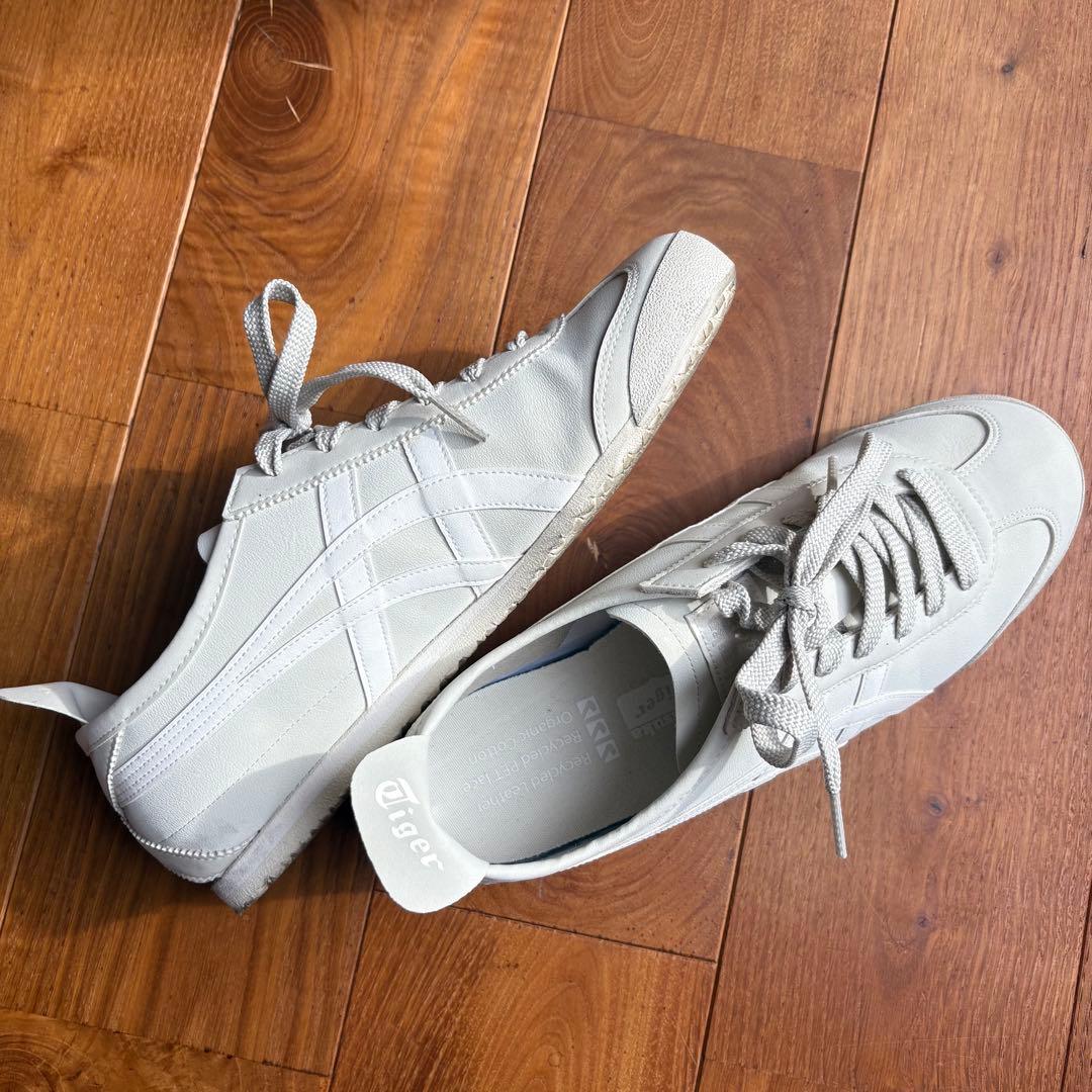 オニツカタイガー メキシコ66 23.5cm ホワイトグレー