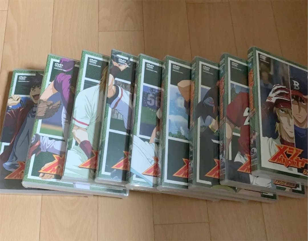 お買い得！新品 メジャー アメリカ!挑戦編 1st〜9th.Inning DVD