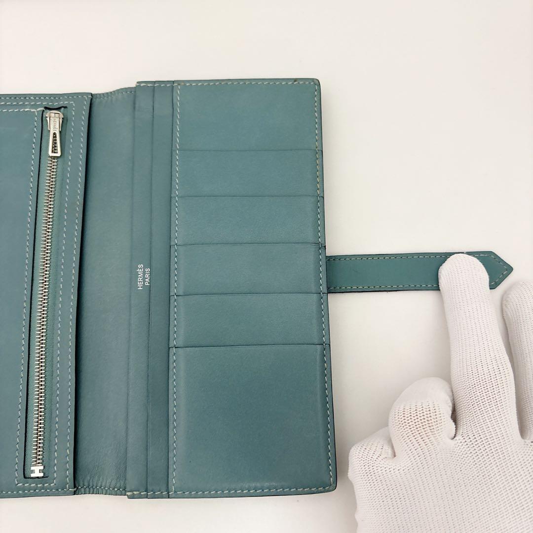 エルメス　べアン　スフレ　新品同様　長財布