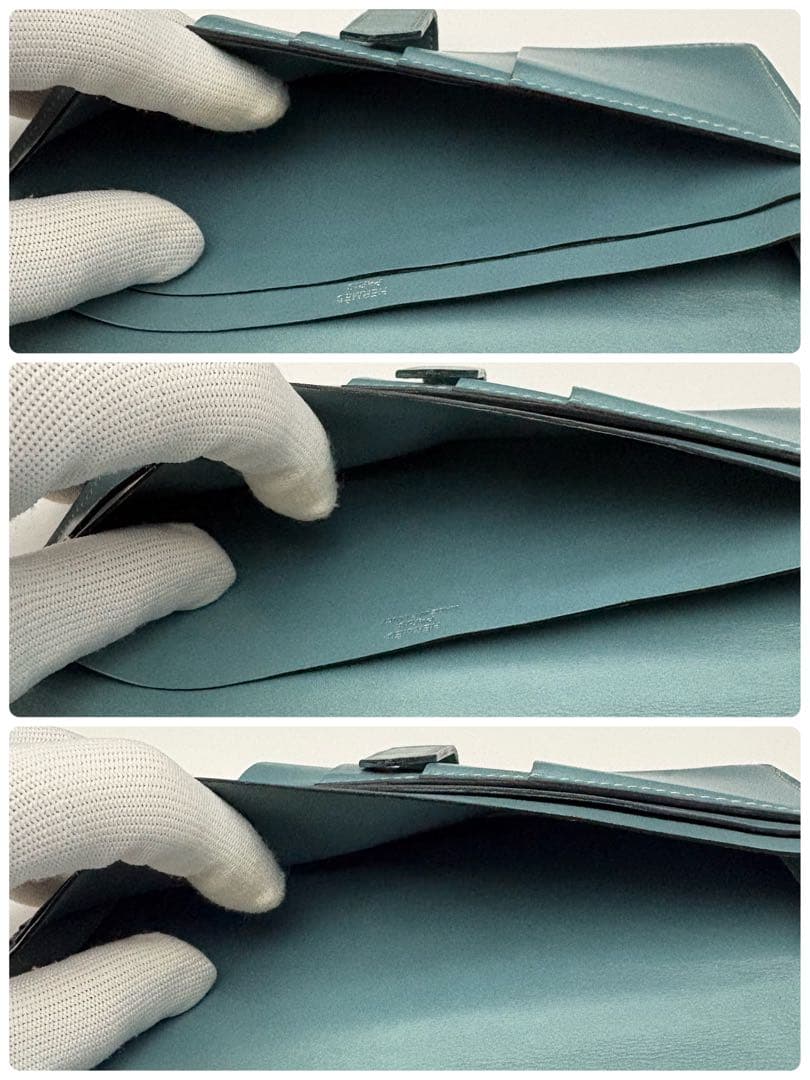 エルメス　べアン　スフレ　新品同様　長財布