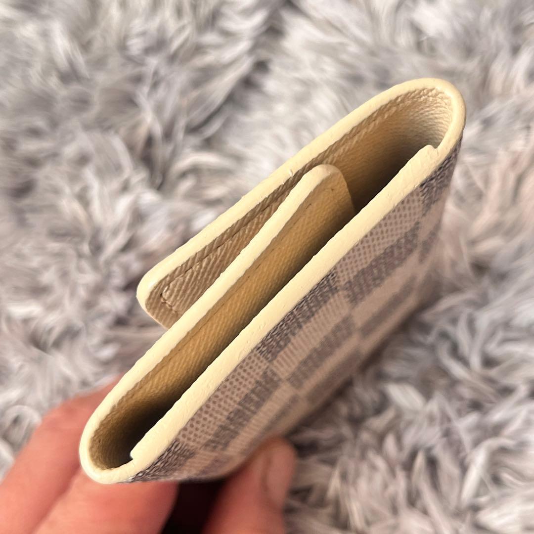 良品✨ルイヴィトン　ミュルティクレ6 キーケース　ダミエアズール　ホワイト