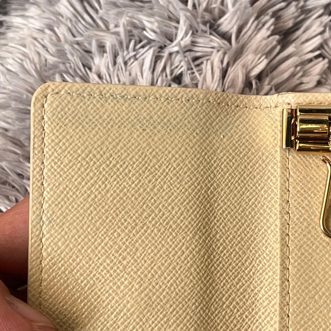 良品✨ルイヴィトン　ミュルティクレ6 キーケース　ダミエアズール　ホワイト