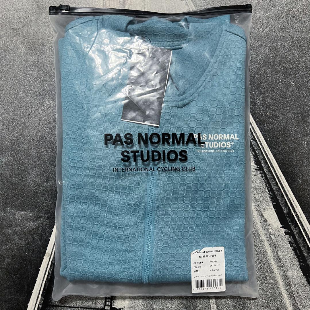 新品 パスノーマルスタジオ メンズ エスケイピズム ウール ジャージ XLサイズ
