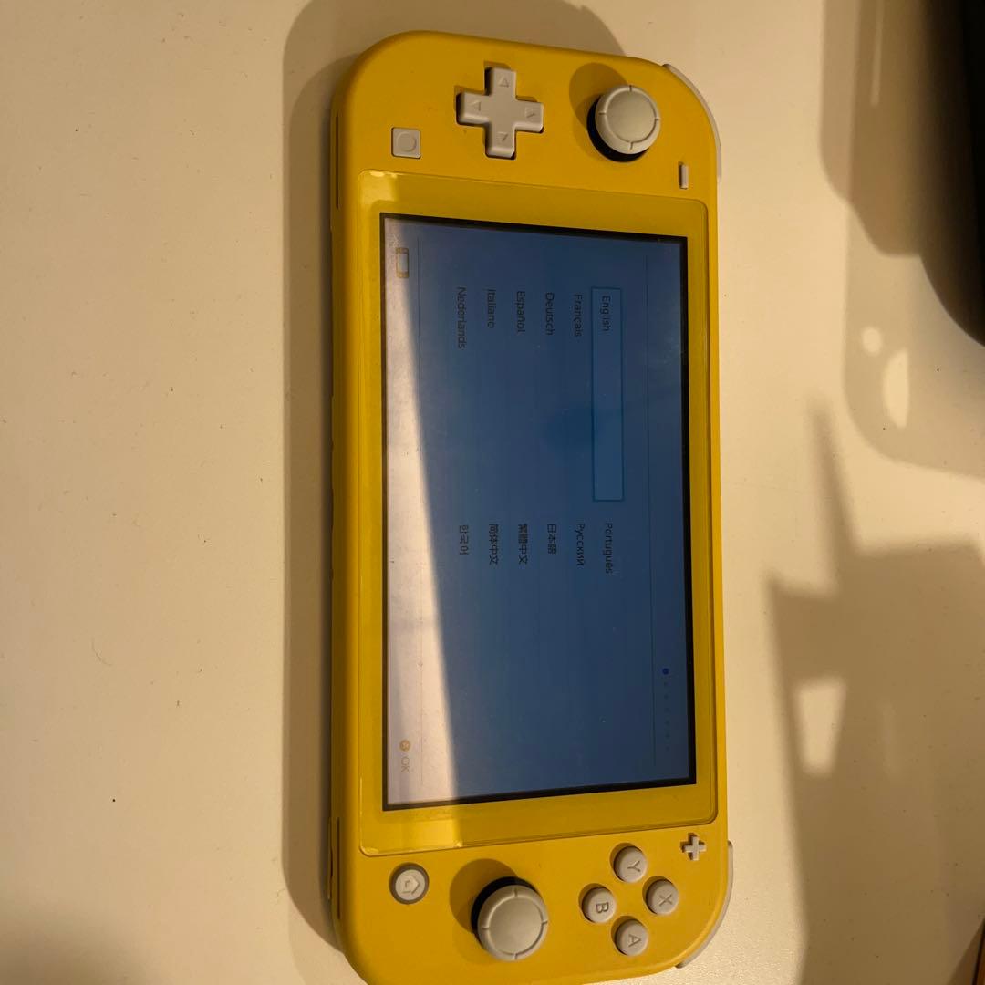 すぐ始められる！Nintendo Switch Lite イエロー 本体