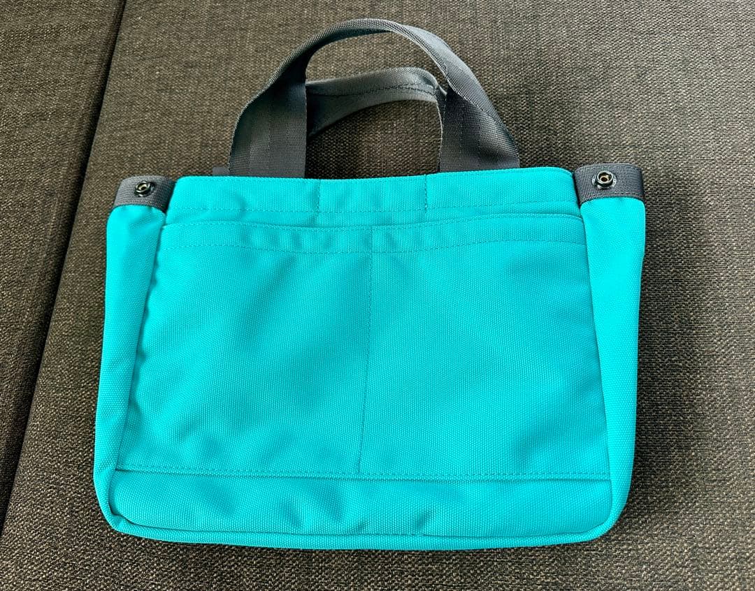 BRIEFING☆アクアミントブルー☆カートートバッグ☆T＆Co.ブルー極美品！