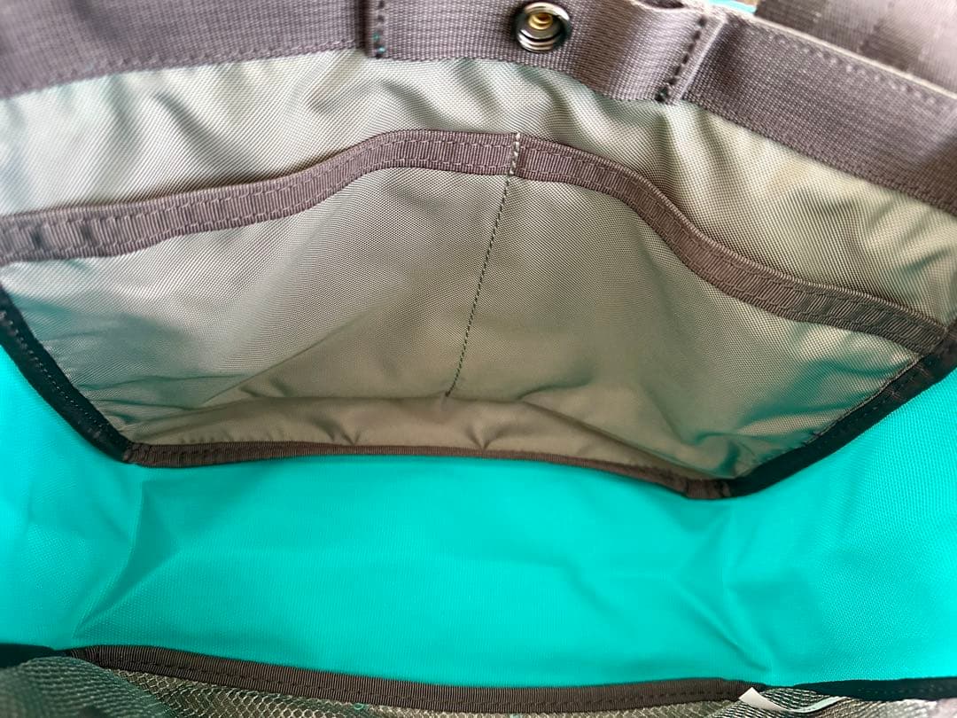 BRIEFING☆アクアミントブルー☆カートートバッグ☆T＆Co.ブルー極美品！