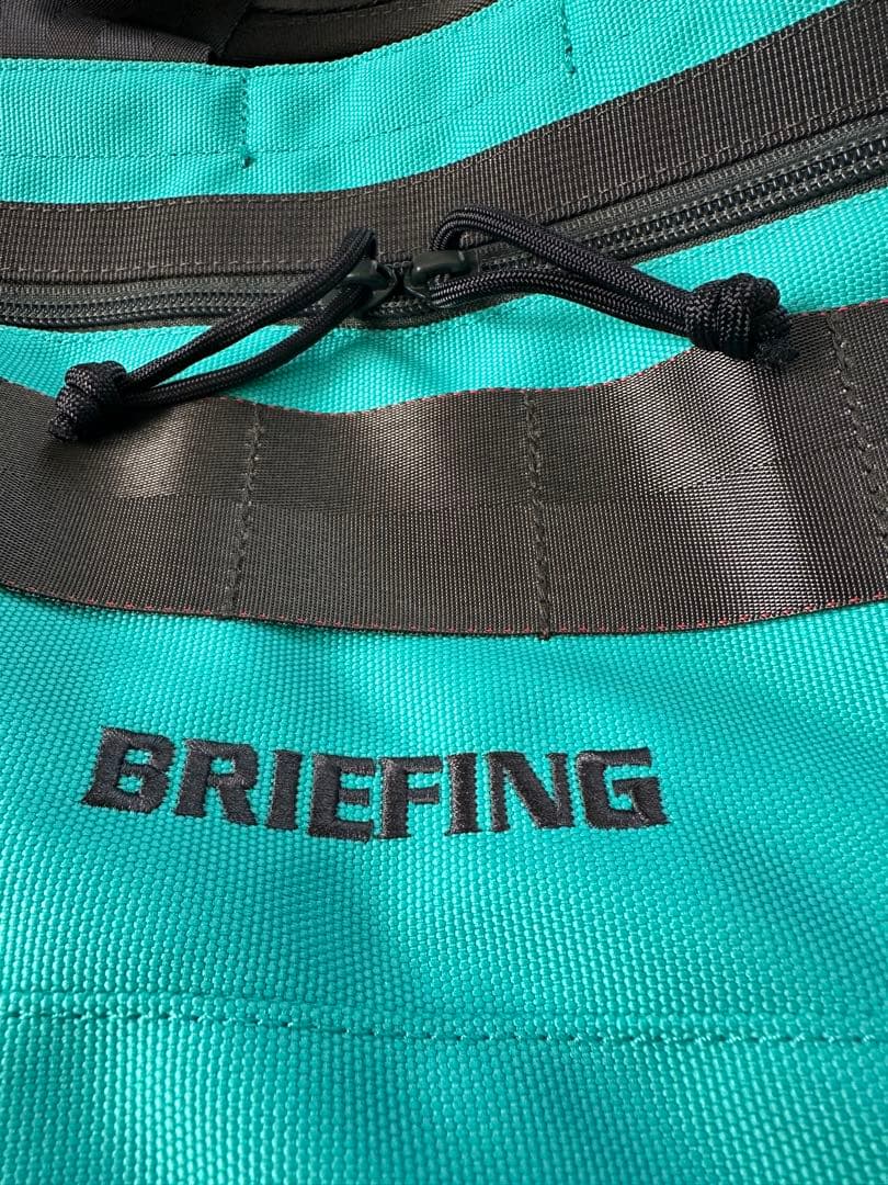 BRIEFING☆アクアミントブルー☆カートートバッグ☆T＆Co.ブルー極美品！