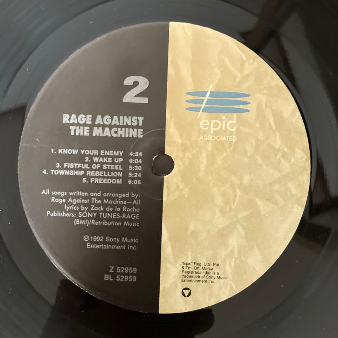 Rage Against The Machine レコード