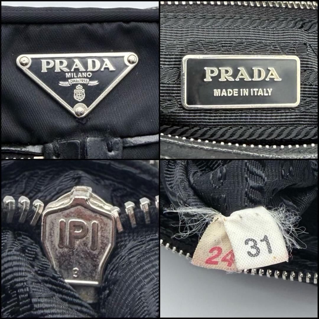 【良品】PRADA プラダ　三角ロゴ　テスートナイロン　ショルダーバッグ