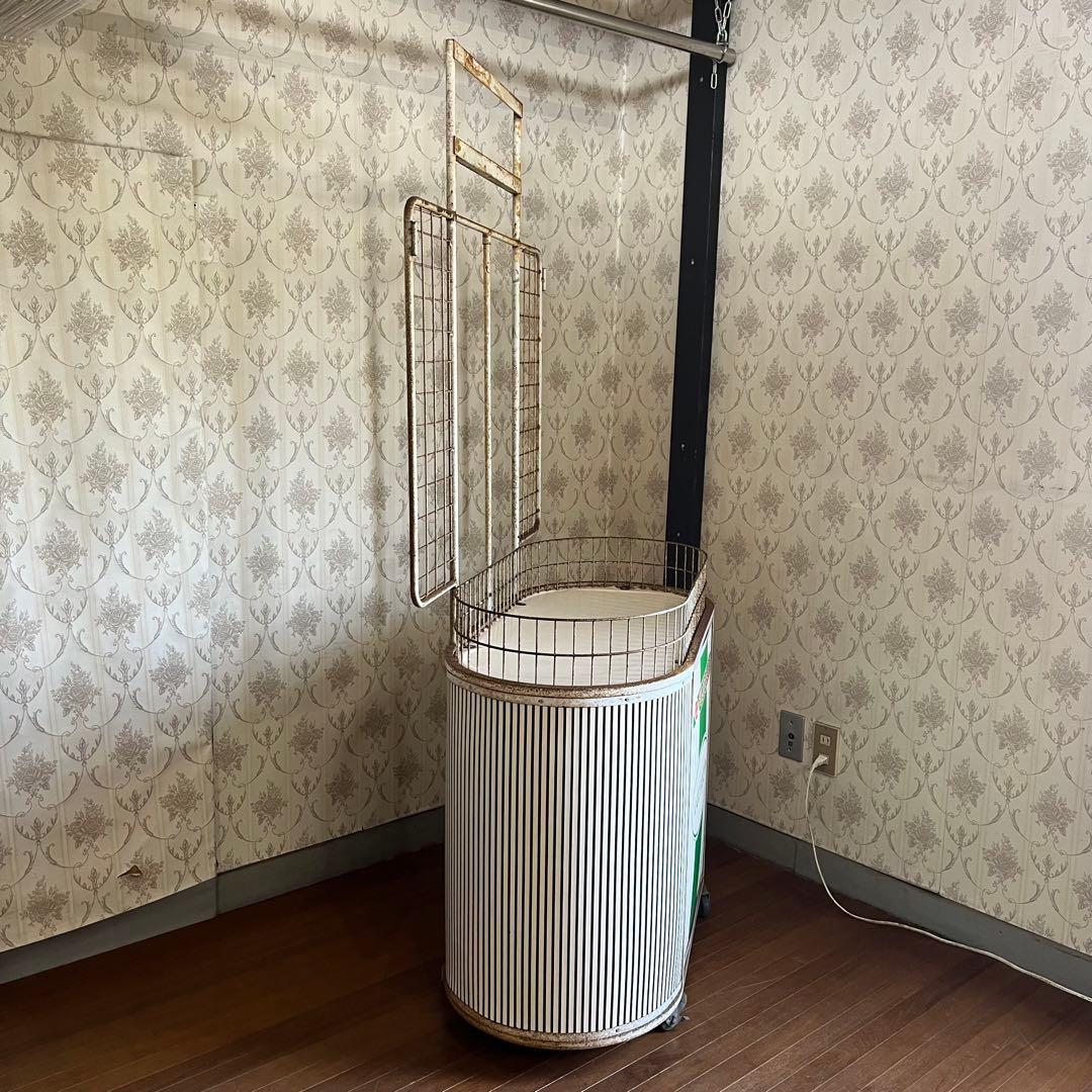 【アンティーク】昭和レトロ フジカラー 店舗用 什器 陳列棚 ノベルティ 古道具