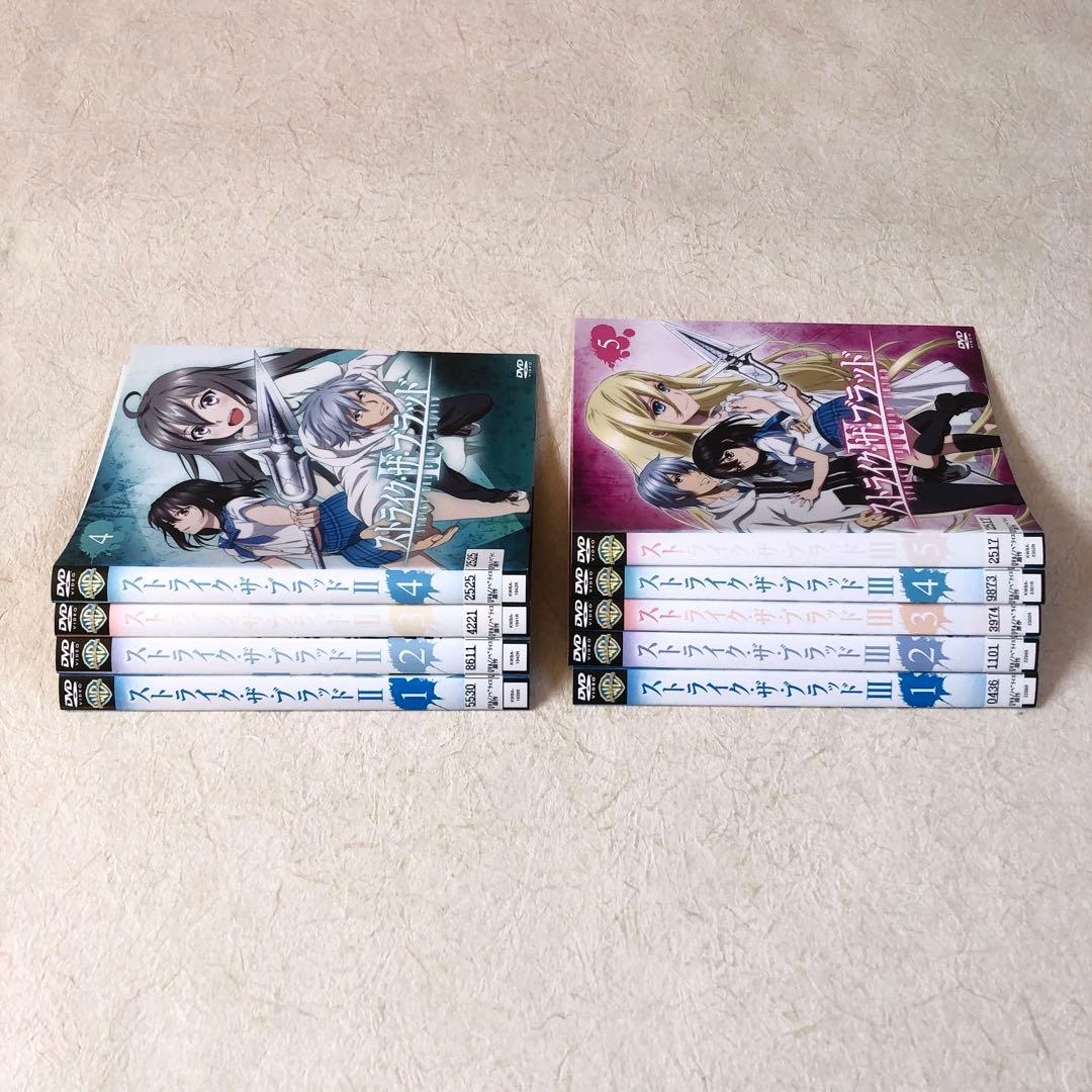 ストライク・ザ・ブラッド Ⅰ～V +特別編 全32巻 DVDレンタル落ち