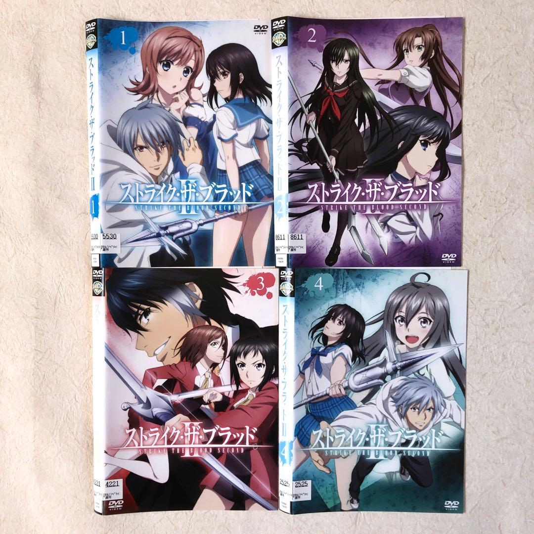 ストライク・ザ・ブラッド Ⅰ～V +特別編 全32巻 DVDレンタル落ち