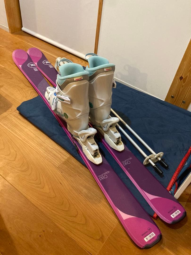 専用　スキーセット 128cm ROSSIGNOL TEMPTATION PRO