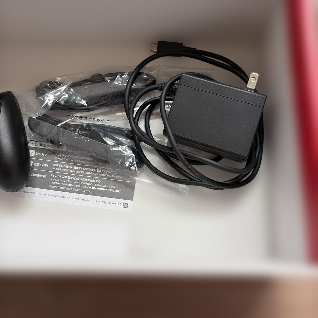 Nintendo Switch 本体 グレー 充電器・ドック付属