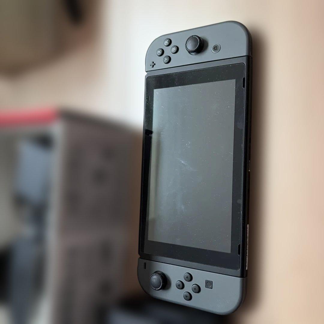 Nintendo Switch 本体 グレー 充電器・ドック付属