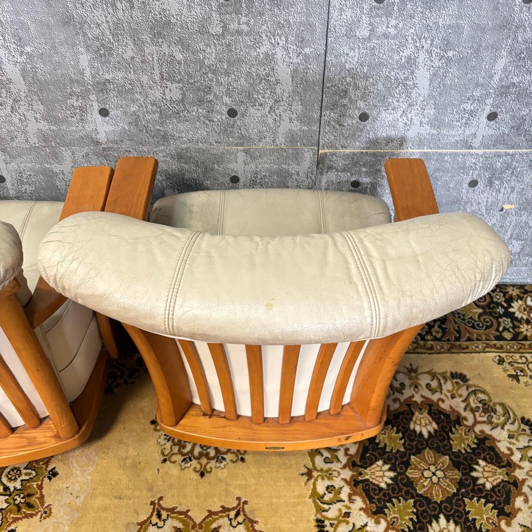 mnm0824꧁ナガノインテリア NAGANO꧂ダイニングチェア2脚