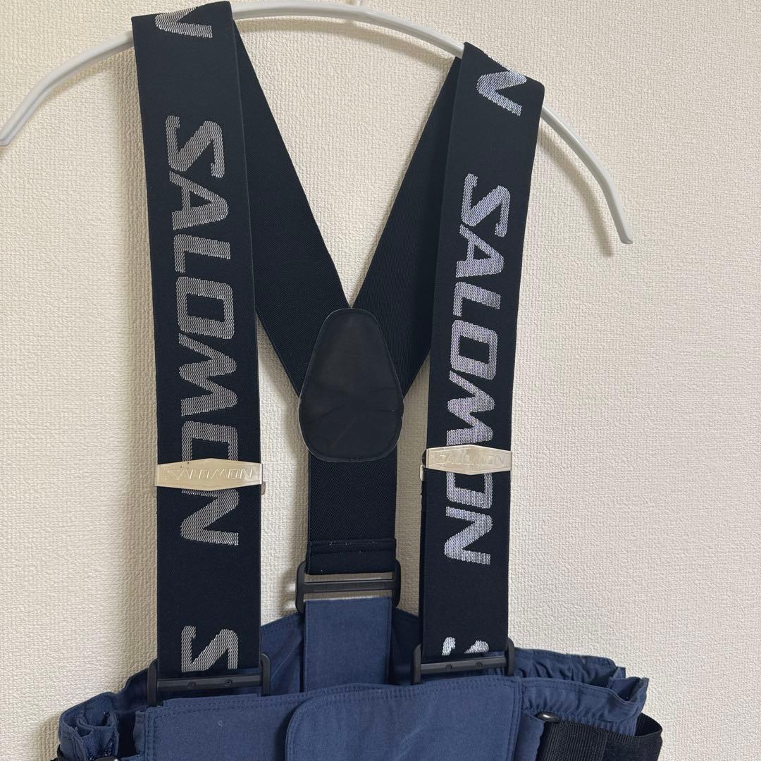 サロモン　スキーウェア　セットアップ　サスペンダー