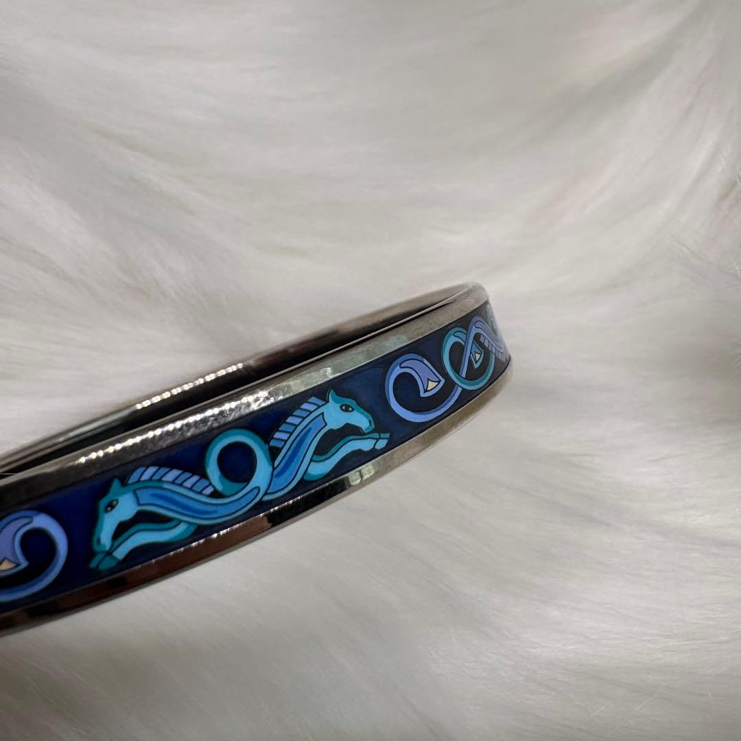 週末限定値下げ エルメス HERMES バングル エマイユ 七宝 ブレスレット