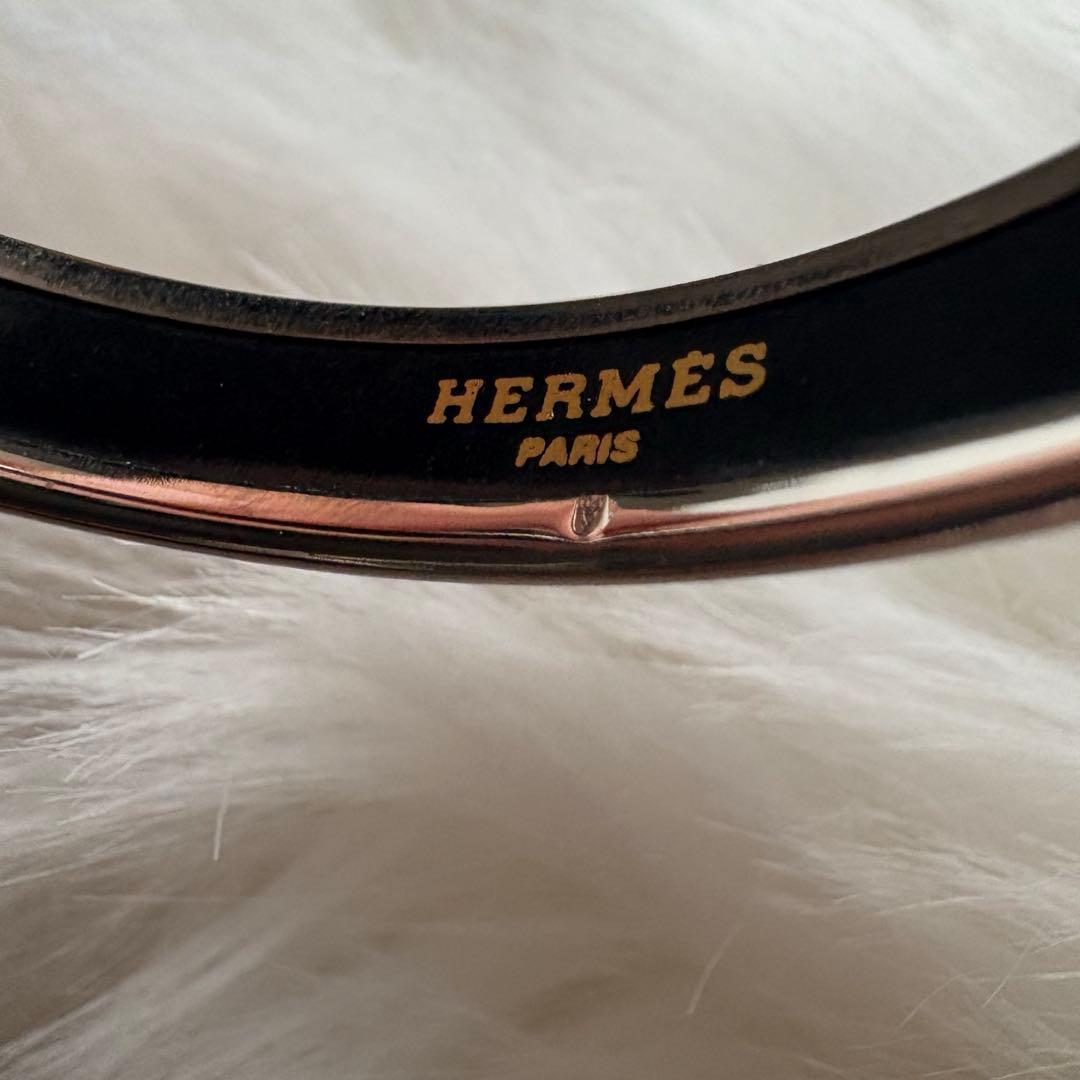 週末限定値下げ エルメス HERMES バングル エマイユ 七宝 ブレスレット