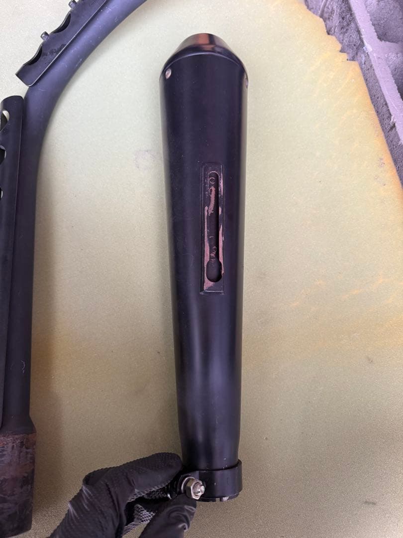 ハンターカブ用 ディアブロマフラー