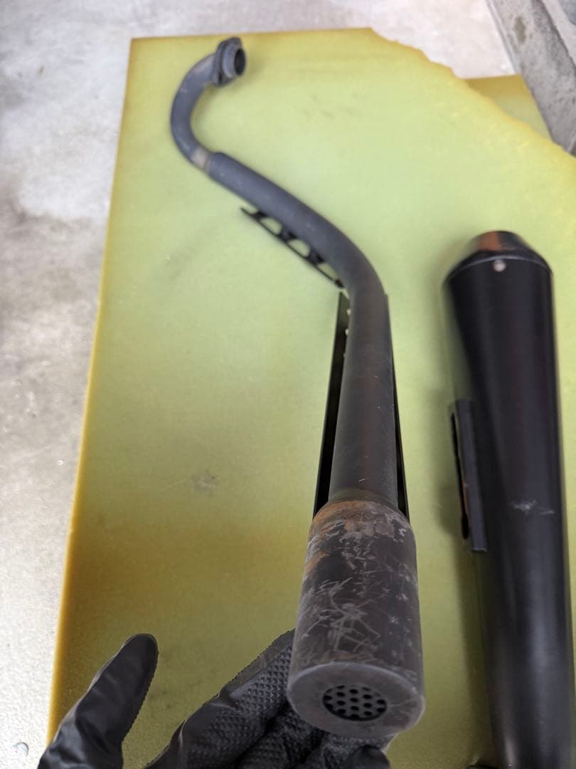 ハンターカブ用 ディアブロマフラー