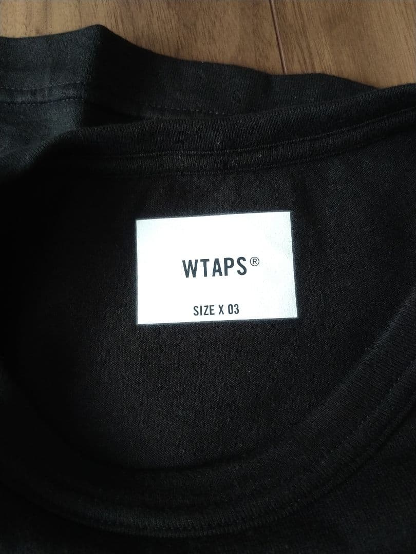 WTAPS ブラック 長袖カットソー サイズ X 03