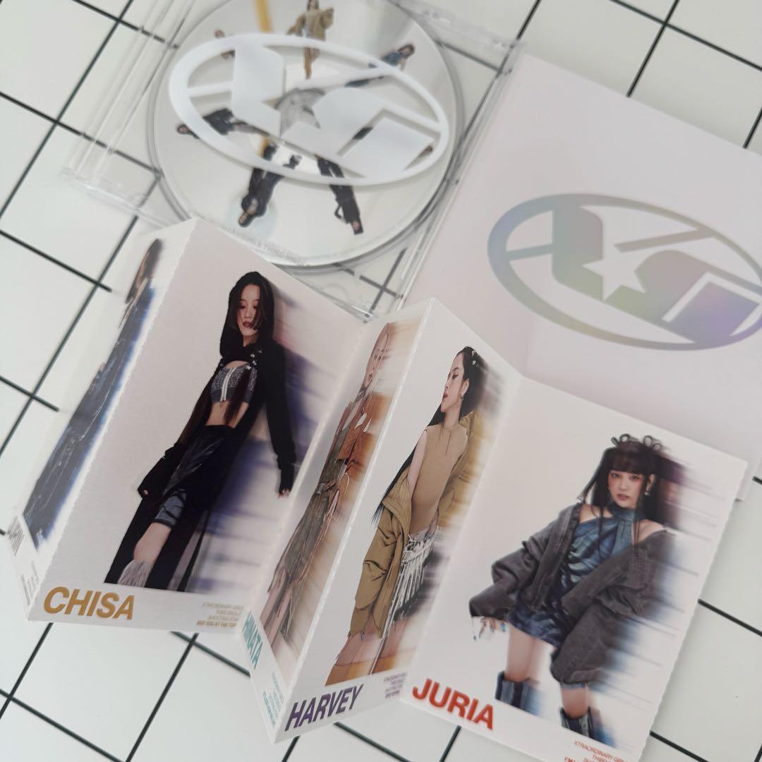 XG shooting star アルバム トレカなし