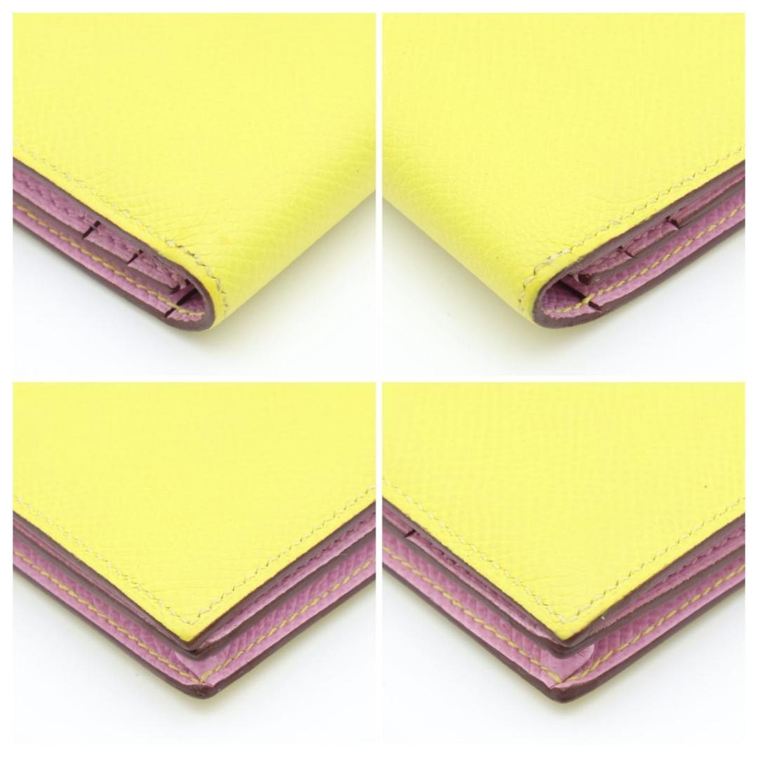 【超極美品】HERMES ベアンスフレヴェルソ　長財布　バイカラー　エプソン