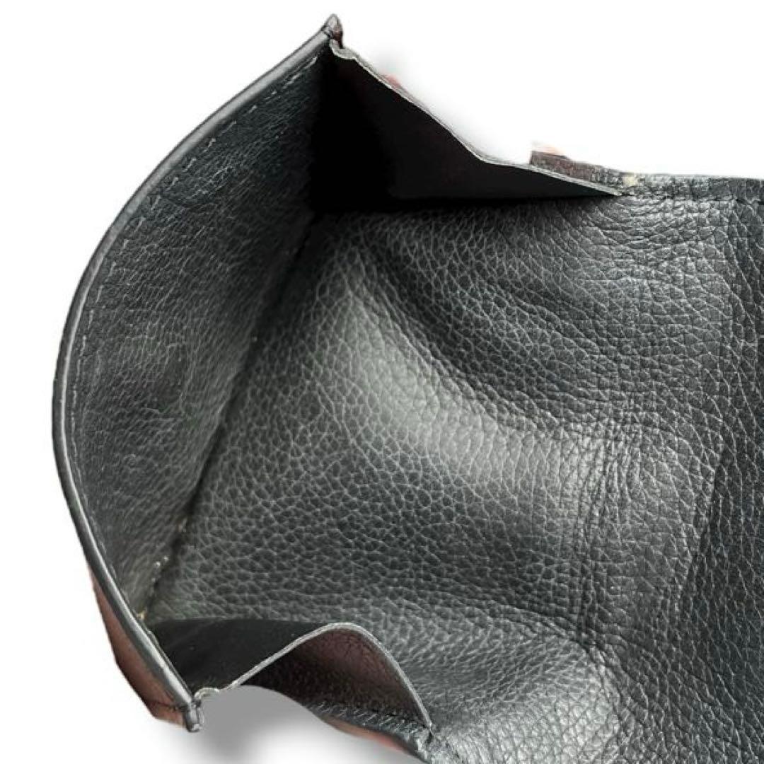 美品 ルイヴィトン ポルトフォイユ ロックミー レザー 折財布 3つ折り 黒