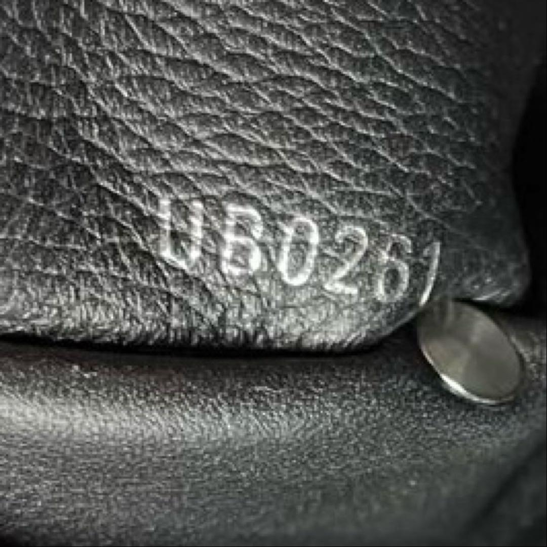 美品 ルイヴィトン ポルトフォイユ ロックミー レザー 折財布 3つ折り 黒