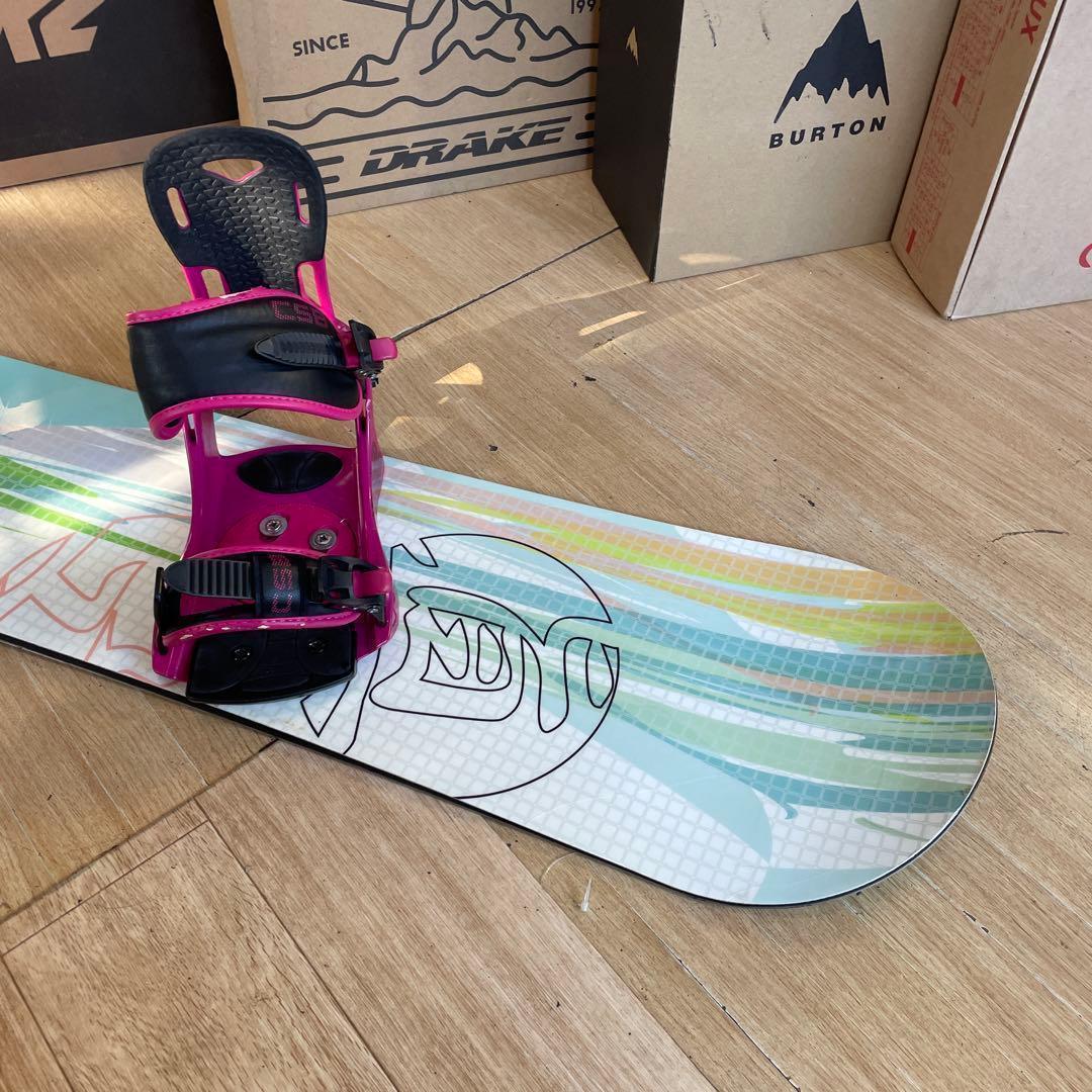 眞空雪板等×CSB　　バインディング付スノーボードセット　fuuto154.5㎝