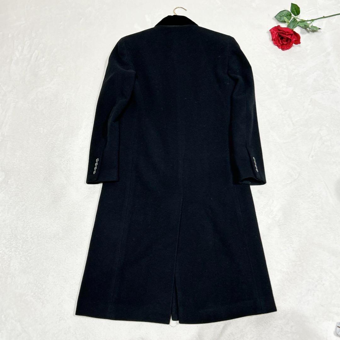 未使用級美品✨　ポロラルフローレン　チェスターコート　ウール　4 ブラック　黒