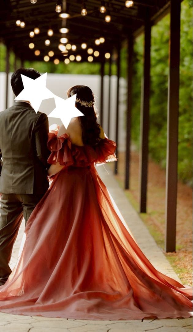 THE URBAN BLANCHE　2WAY　フリル　カラードレス