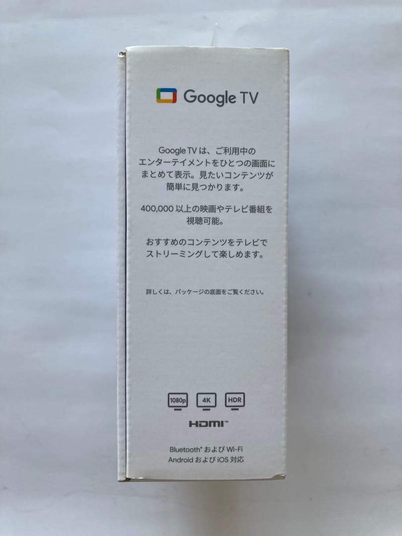 テレビ Chromecast with Google TV 4K GA01919-JP