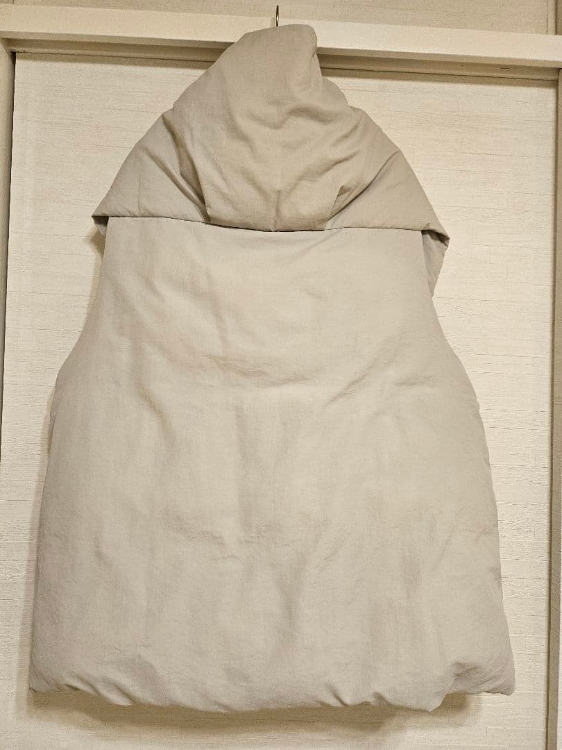 DouDou【WEB限定】ストールライクファーバーダウンベスト