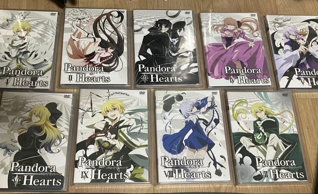 Pandora Hearts DVDセット 全9巻 限定箱付