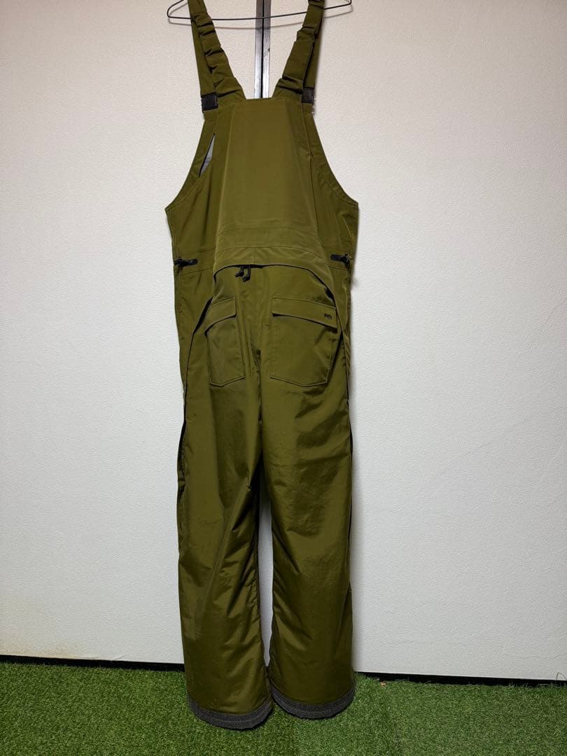 スノーボード greenclothing bib pants M size