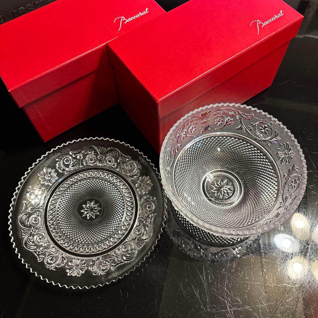 バカラ　アラベスク　プレート　皿　ボール　セット　未使用