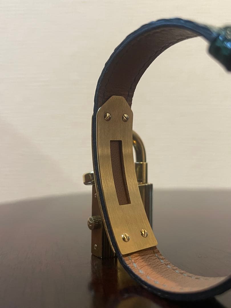 超美品☆HERMES エルメス ケリーウォッチ ゴールド×ゴールド