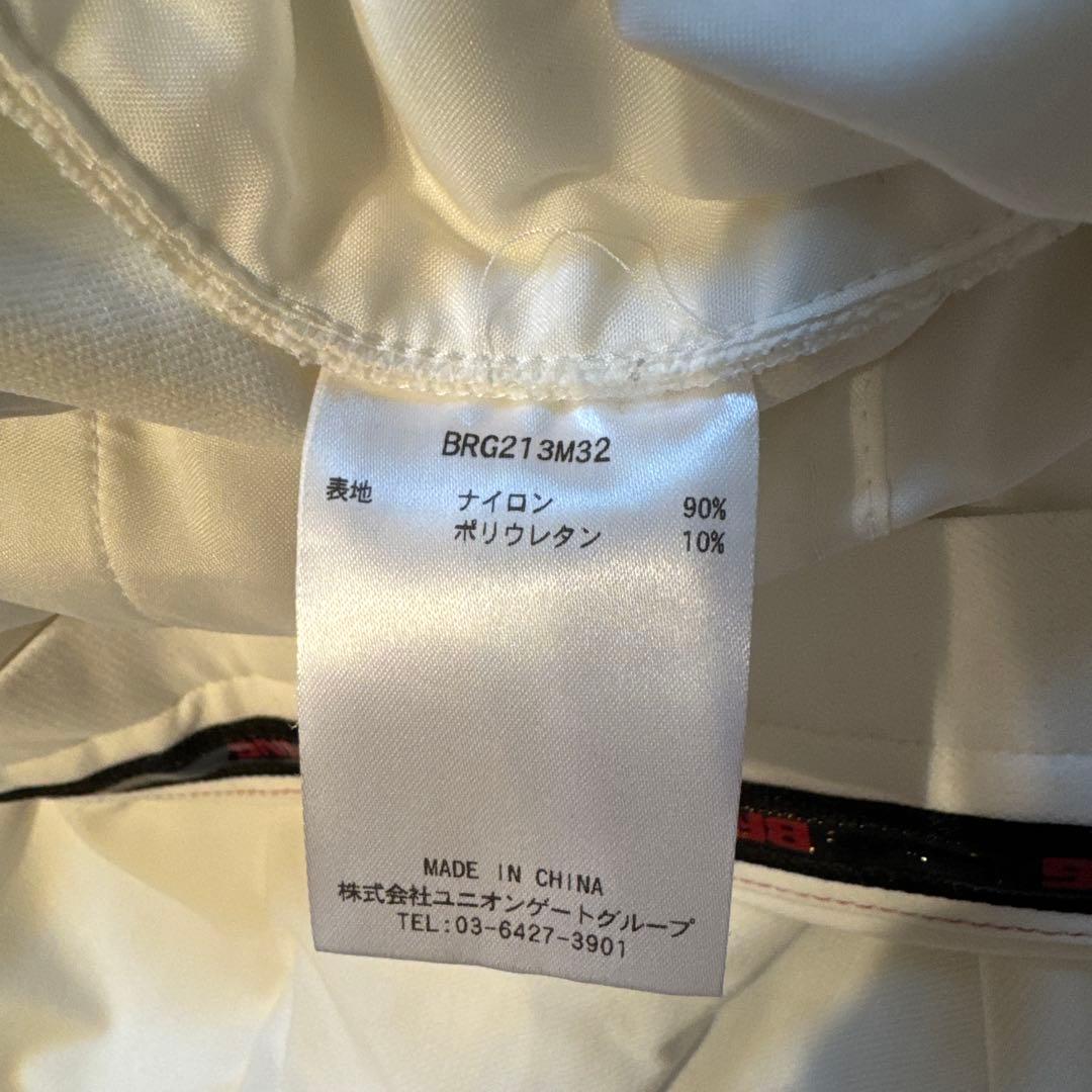 BRIEFING ゴルフパンツ 白 XL ストレッチ