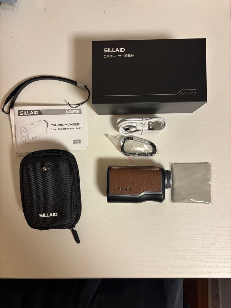★美品　SILLAID ゴルフレーザー距離計 mini VM1 ブラウン